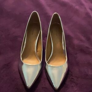 Women Silver Heels